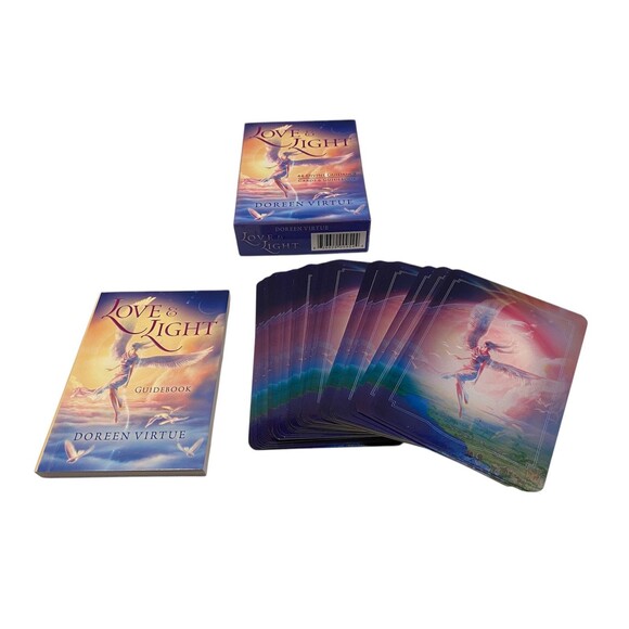 Love & Light: 44 Divine Guidance Cards and Guidebook - RARE - OOP - OUT OF PRINT - Picture 1 of 6